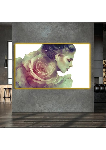 LED Işıklı Kanvas Tablo, 3D Dekoratif Baskılı Tablo Yapay Zeka Destekli Modern Tasarımlar 12 fırsatları