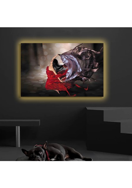 LED Işıklı Kanvas Tablo, 3D Dekoratif Baskılı Tablo Yapay Zeka Destekli Modern Tasarımlar 482 fiyatları