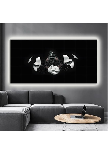 LED Işıklı Kanvas Tablo, 3D Dekoratif Baskılı Tablo Yapay Zeka Destekli Modern Tasarımlar 479 modelleri