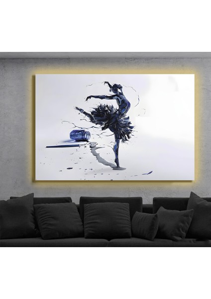 LED Işıklı Kanvas Tablo, 3D Dekoratif Baskılı Tablo Yapay Zeka Destekli Modern Tasarımlar 517