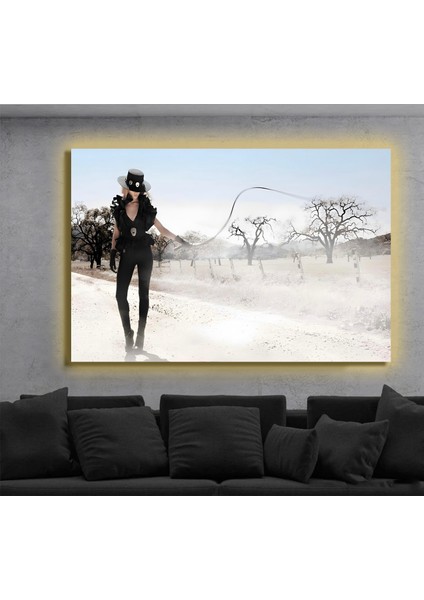 LED Işıklı Kanvas Tablo, 3D Dekoratif Baskılı Tablo Yapay Zeka Destekli Modern Tasarımlar 38