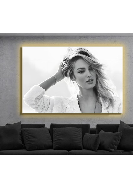 LED Işıklı Kanvas Tablo, 3D Dekoratif Baskılı Tablo Yapay Zeka Destekli Modern Tasarımlar 71