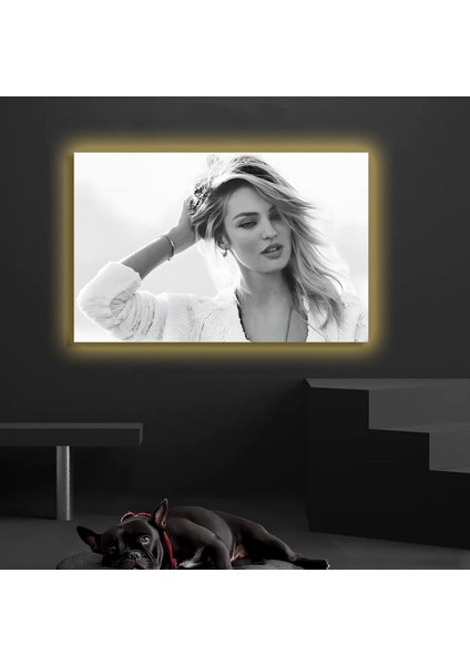 LED Işıklı Kanvas Tablo, 3D Dekoratif Baskılı Tablo Yapay Zeka Destekli Modern Tasarımlar 71 fiyatları