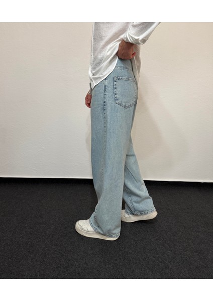 Erkek Süper Baggy Kot Pantolon