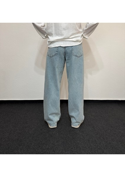 Erkek Süper Baggy Kot Pantolon