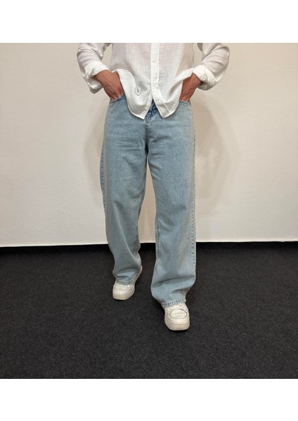 Erkek Süper Baggy Kot Pantolon