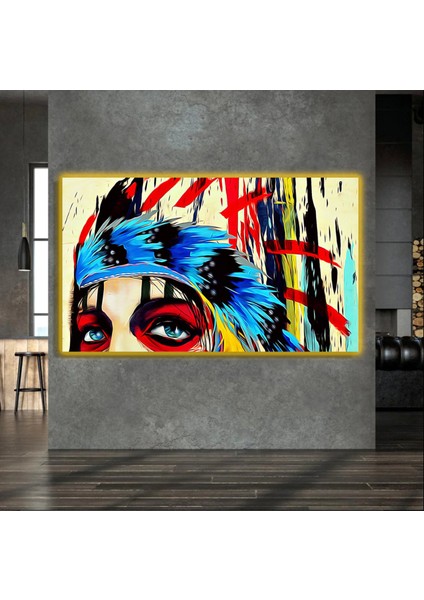 LED Işıklı Kanvas Tablo, 3D Dekoratif Baskılı Tablo Yapay Zeka Destekli Modern Tasarımlar 444 fırsatları