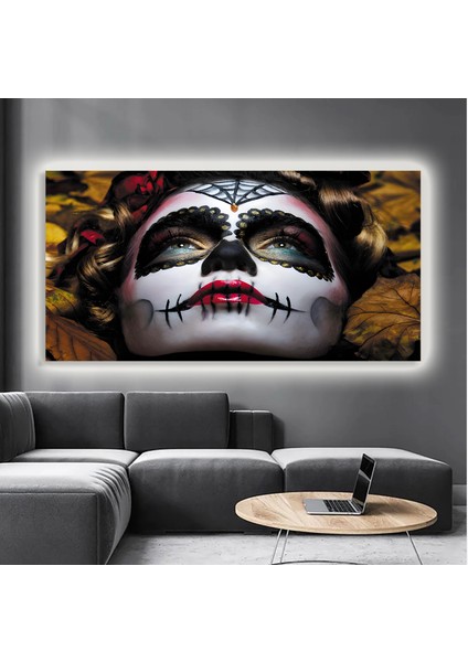 LED Işıklı Kanvas Tablo, 3D Dekoratif Baskılı Tablo Yapay Zeka Destekli Modern Tasarımlar 445 modelleri