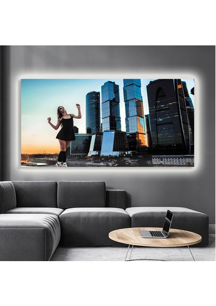 LED Işıklı Kanvas Tablo, 3D Dekoratif Baskılı Tablo Yapay Zeka Destekli Modern Tasarımlar 486 modelleri