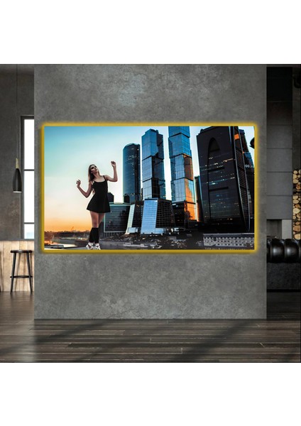 LED Işıklı Kanvas Tablo, 3D Dekoratif Baskılı Tablo Yapay Zeka Destekli Modern Tasarımlar 486 fırsatları