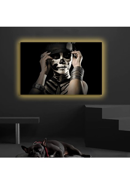 LED Işıklı Kanvas Tablo, 3D Dekoratif Baskılı Tablo Yapay Zeka Destekli Modern Tasarımlar 254 fiyatları