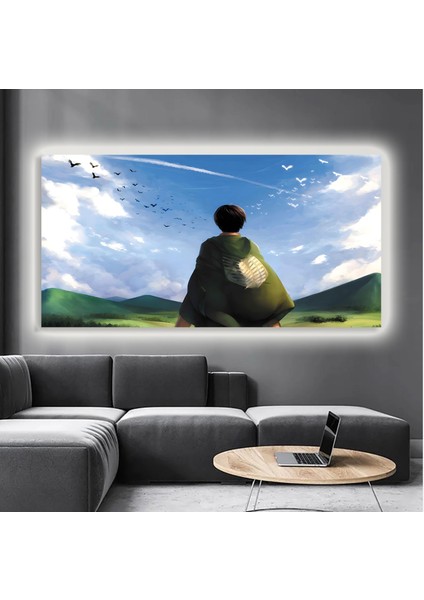 LED Işıklı Kanvas Tablo, 3D Dekoratif Baskılı Tablo Yapay Zeka Destekli Modern Tasarımlar 342 modelleri