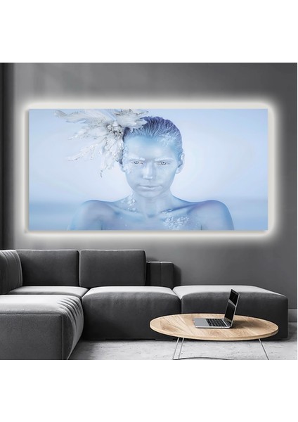 LED Işıklı Kanvas Tablo, 3D Dekoratif Baskılı Tablo Yapay Zeka Destekli Modern Tasarımlar 455 modelleri