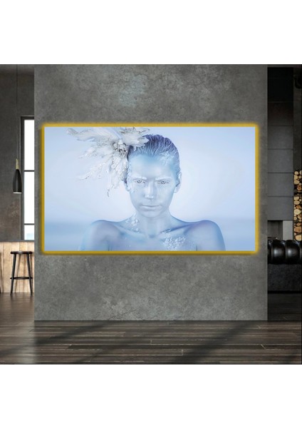 LED Işıklı Kanvas Tablo, 3D Dekoratif Baskılı Tablo Yapay Zeka Destekli Modern Tasarımlar 455 fırsatları