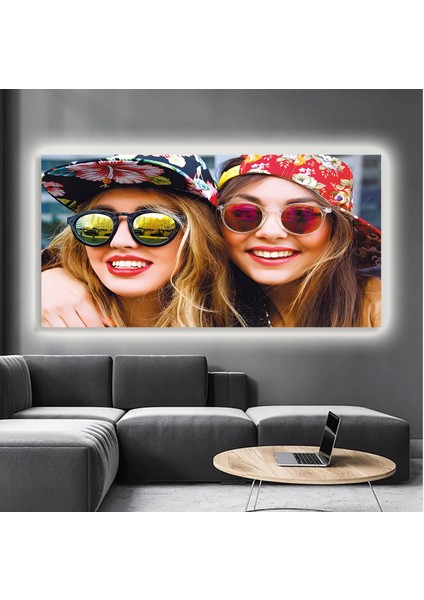 LED Işıklı Kanvas Tablo, 3D Dekoratif Baskılı Tablo Yapay Zeka Destekli Modern Tasarımlar 34 modelleri