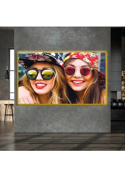 LED Işıklı Kanvas Tablo, 3D Dekoratif Baskılı Tablo Yapay Zeka Destekli Modern Tasarımlar 34 fırsatları