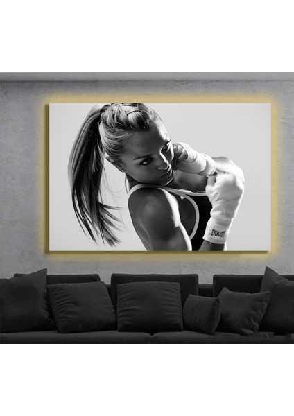 LED Işıklı Kanvas Tablo, 3D Dekoratif Baskılı Tablo Yapay Zeka Destekli Modern Tasarımlar 97