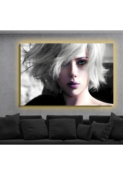 LED Işıklı Kanvas Tablo, 3D Dekoratif Baskılı Tablo Yapay Zeka Destekli Modern Tasarımlar 80