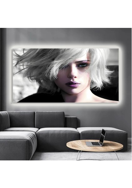 LED Işıklı Kanvas Tablo, 3D Dekoratif Baskılı Tablo Yapay Zeka Destekli Modern Tasarımlar 80 modelleri