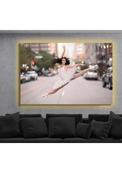 LED Işıklı Kanvas Tablo, 3D Dekoratif Baskılı Tablo Yapay Zeka Destekli Modern Tasarımlar 490