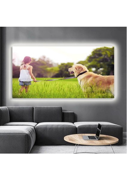 LED Işıklı Kanvas Tablo, 3D Dekoratif Baskılı Tablo Yapay Zeka Destekli Modern Tasarımlar 401 modelleri