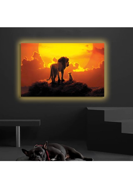 LED Işıklı Kanvas Tablo, 3D Dekoratif Baskılı Tablo Yapay Zeka Destekli Modern Tasarımlar 410 fiyatları