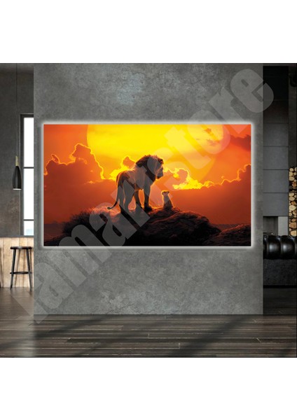 LED Işıklı Kanvas Tablo, 3D Dekoratif Baskılı Tablo Yapay Zeka Destekli Modern Tasarımlar 410 indirimleri