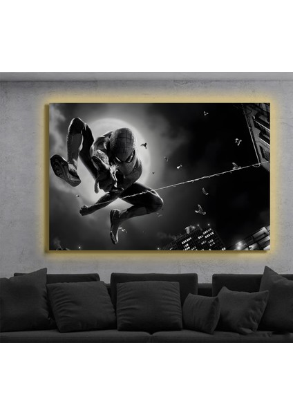 LED Işıklı Kanvas Tablo, 3D Dekoratif Baskılı Tablo Yapay Zeka Destekli Modern Tasarımlar 255