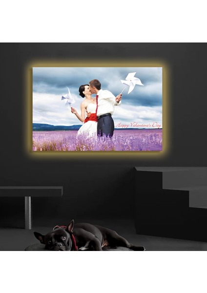 LED Işıklı Kanvas Tablo, 3D Dekoratif Baskılı Tablo Yapay Zeka Destekli Modern Tasarımlar 408 fiyatları