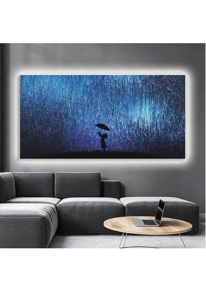 LED Işıklı Kanvas Tablo, 3D Dekoratif Baskılı Tablo Yapay Zeka Destekli Modern Tasarımlar 520