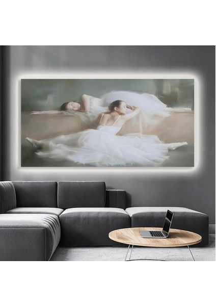 LED Işıklı Kanvas Tablo, 3D Dekoratif Baskılı Tablo Yapay Zeka Destekli Modern Tasarımlar 507