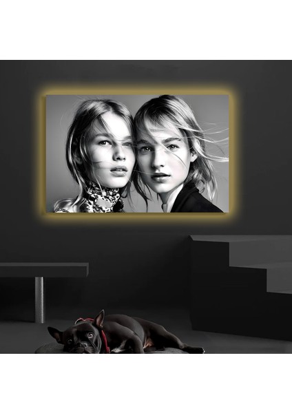 LED Işıklı Kanvas Tablo, 3D Dekoratif Baskılı Tablo Yapay Zeka Destekli Modern Tasarımlar 231 fiyatları