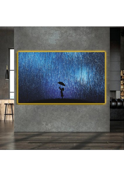 LED Işıklı Kanvas Tablo, 3D Dekoratif Baskılı Tablo Yapay Zeka Destekli Modern Tasarımlar 520