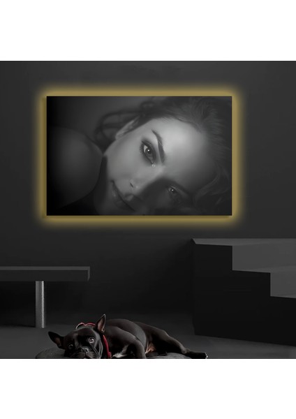 LED Işıklı Kanvas Tablo, 3D Dekoratif Baskılı Tablo Yapay Zeka Destekli Modern Tasarımlar 195 fiyatları