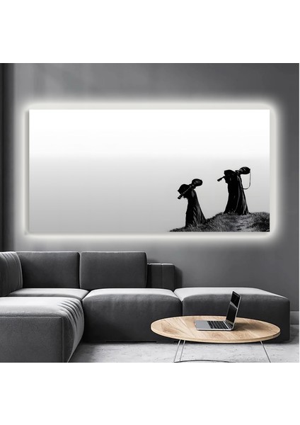 LED Işıklı Kanvas Tablo, 3D Dekoratif Baskılı Tablo Yapay Zeka Destekli Modern Tasarımlar 388 modelleri