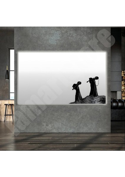 LED Işıklı Kanvas Tablo, 3D Dekoratif Baskılı Tablo Yapay Zeka Destekli Modern Tasarımlar 388 indirimleri