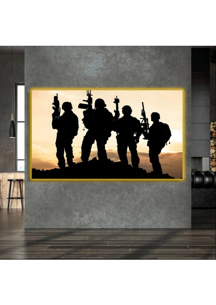 LED Işıklı Kanvas Tablo, 3D Dekoratif Baskılı Tablo Yapay Zeka Destekli Modern Tasarımlar 412 fırsatları