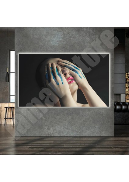 LED Işıklı Kanvas Tablo, 3D Dekoratif Baskılı Tablo Yapay Zeka Destekli Modern Tasarımlar 465 indirimleri