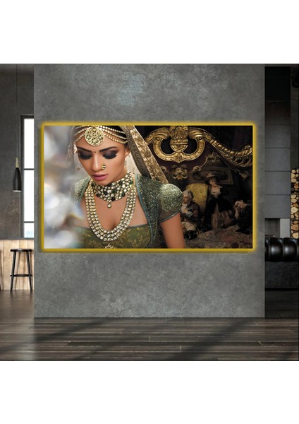 LED Işıklı Kanvas Tablo, 3D Dekoratif Baskılı Tablo Yapay Zeka Destekli Modern Tasarımlar 90 fırsatları