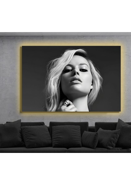 LED Işıklı Kanvas Tablo, 3D Dekoratif Baskılı Tablo Yapay Zeka Destekli Modern Tasarımlar 109