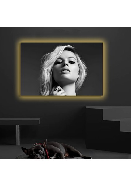 LED Işıklı Kanvas Tablo, 3D Dekoratif Baskılı Tablo Yapay Zeka Destekli Modern Tasarımlar 109 fiyatları