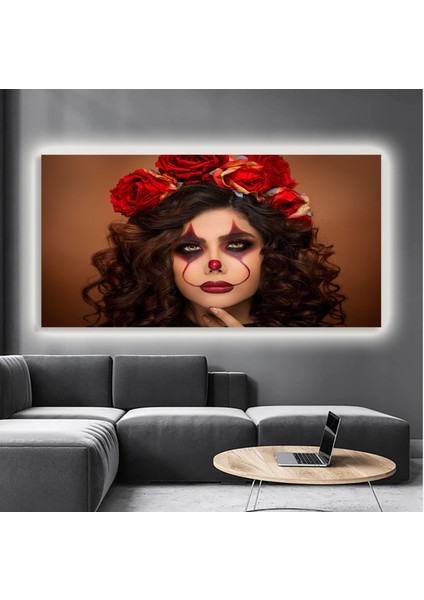 LED Işıklı Kanvas Tablo, 3D Dekoratif Baskılı Tablo Yapay Zeka Destekli Modern Tasarımlar 17