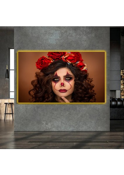 LED Işıklı Kanvas Tablo, 3D Dekoratif Baskılı Tablo Yapay Zeka Destekli Modern Tasarımlar 17