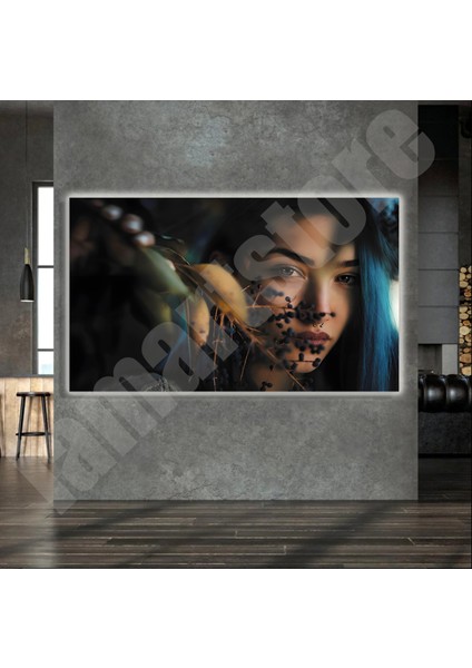 LED Işıklı Kanvas Tablo, 3D Dekoratif Baskılı Tablo Yapay Zeka Destekli Modern Tasarımlar 170 indirimleri