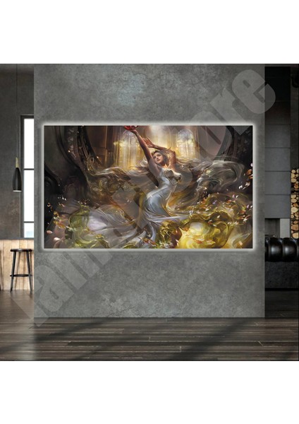 LED Işıklı Kanvas Tablo, 3D Dekoratif Baskılı Tablo Yapay Zeka Destekli Modern Tasarımlar 178 indirimleri