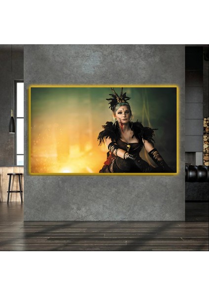 LED Işıklı Kanvas Tablo, 3D Dekoratif Baskılı Tablo Yapay Zeka Destekli Modern Tasarımlar 192 fırsatları