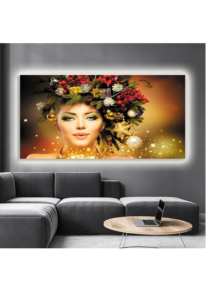 LED Işıklı Kanvas Tablo, 3D Dekoratif Baskılı Tablo Yapay Zeka Destekli Modern Tasarımlar 450 modelleri