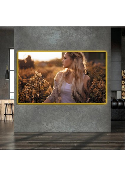 LED Işıklı Kanvas Tablo, 3D Dekoratif Baskılı Tablo Yapay Zeka Destekli Modern Tasarımlar 186