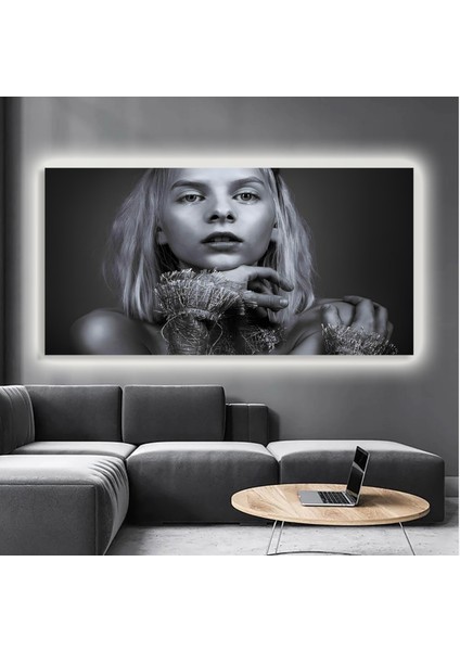 LED Işıklı Kanvas Tablo, 3D Dekoratif Baskılı Tablo Yapay Zeka Destekli Modern Tasarımlar 53 modelleri