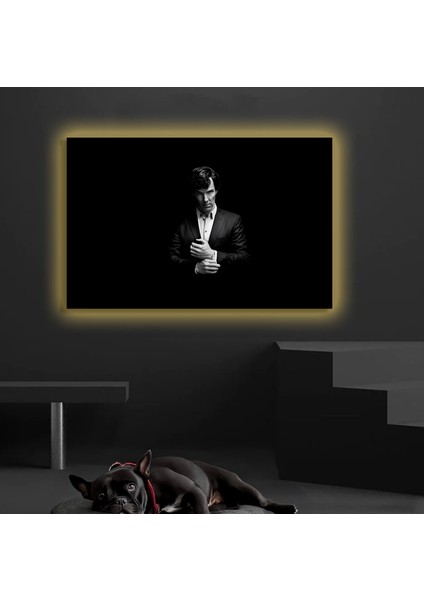 LED Işıklı Kanvas Tablo, 3D Dekoratif Baskılı Tablo Yapay Zeka Destekli Modern Tasarımlar 65 fiyatları